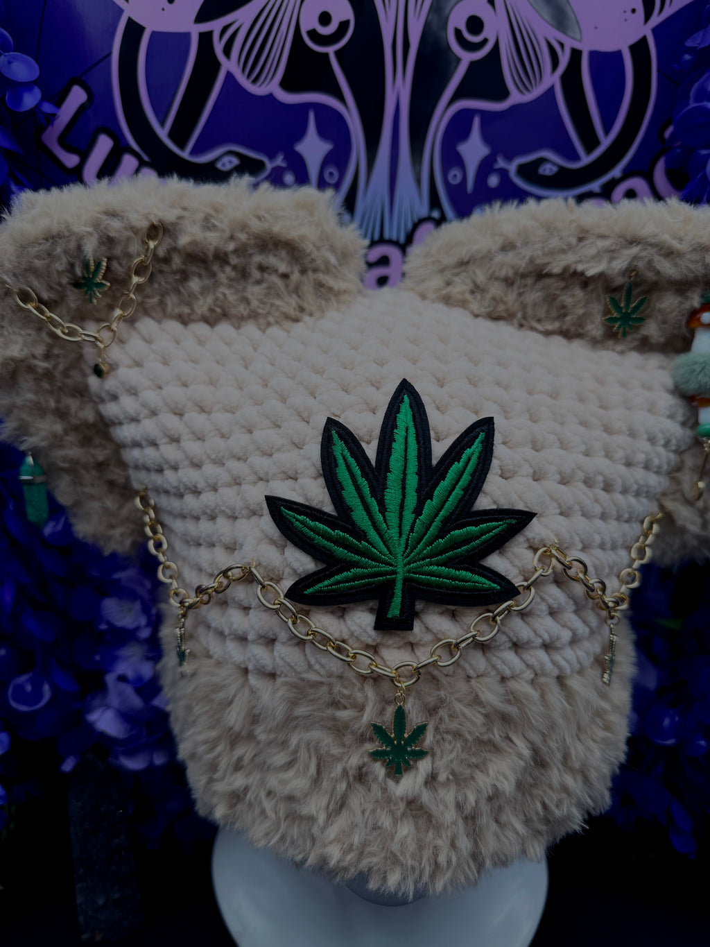 Leaf Cat Beanie