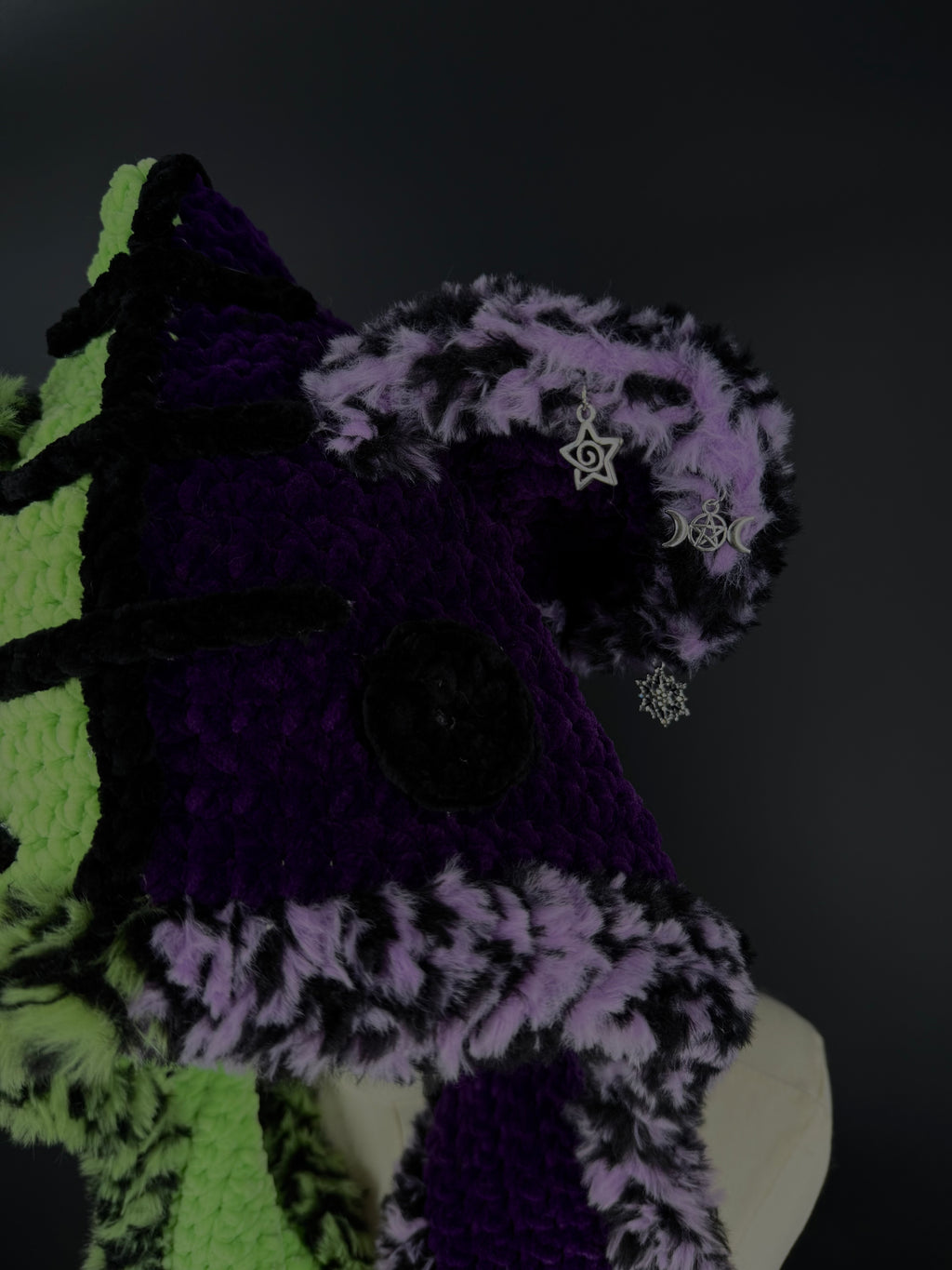 hooded scarf