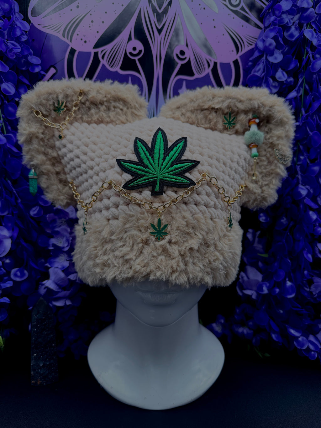 Leaf Cat Beanie
