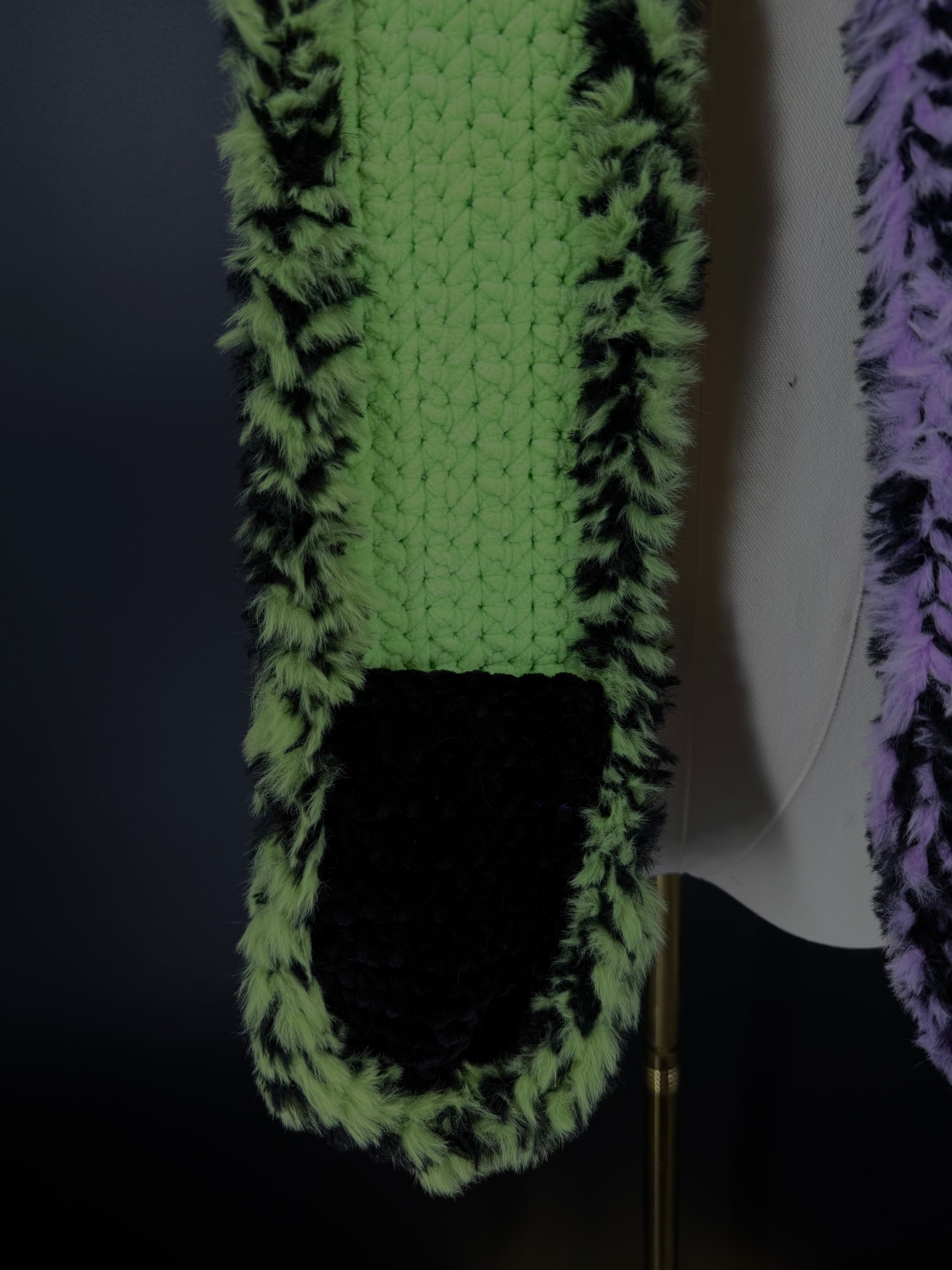 hooded scarf