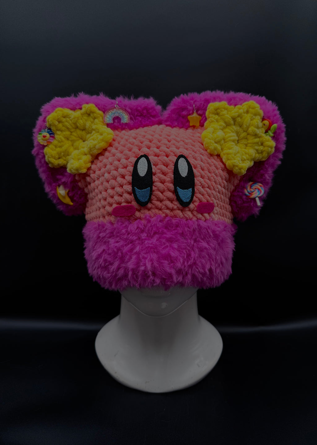 Kirby cat beanie