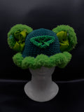 Dark wobble bucket hat