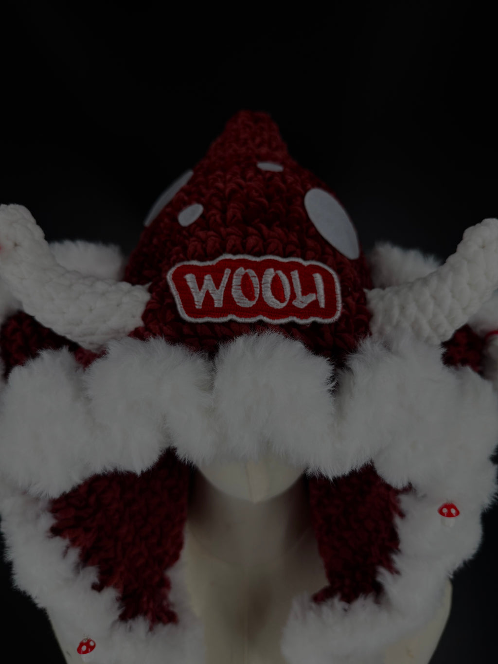 Ruffled Adjustable Hood