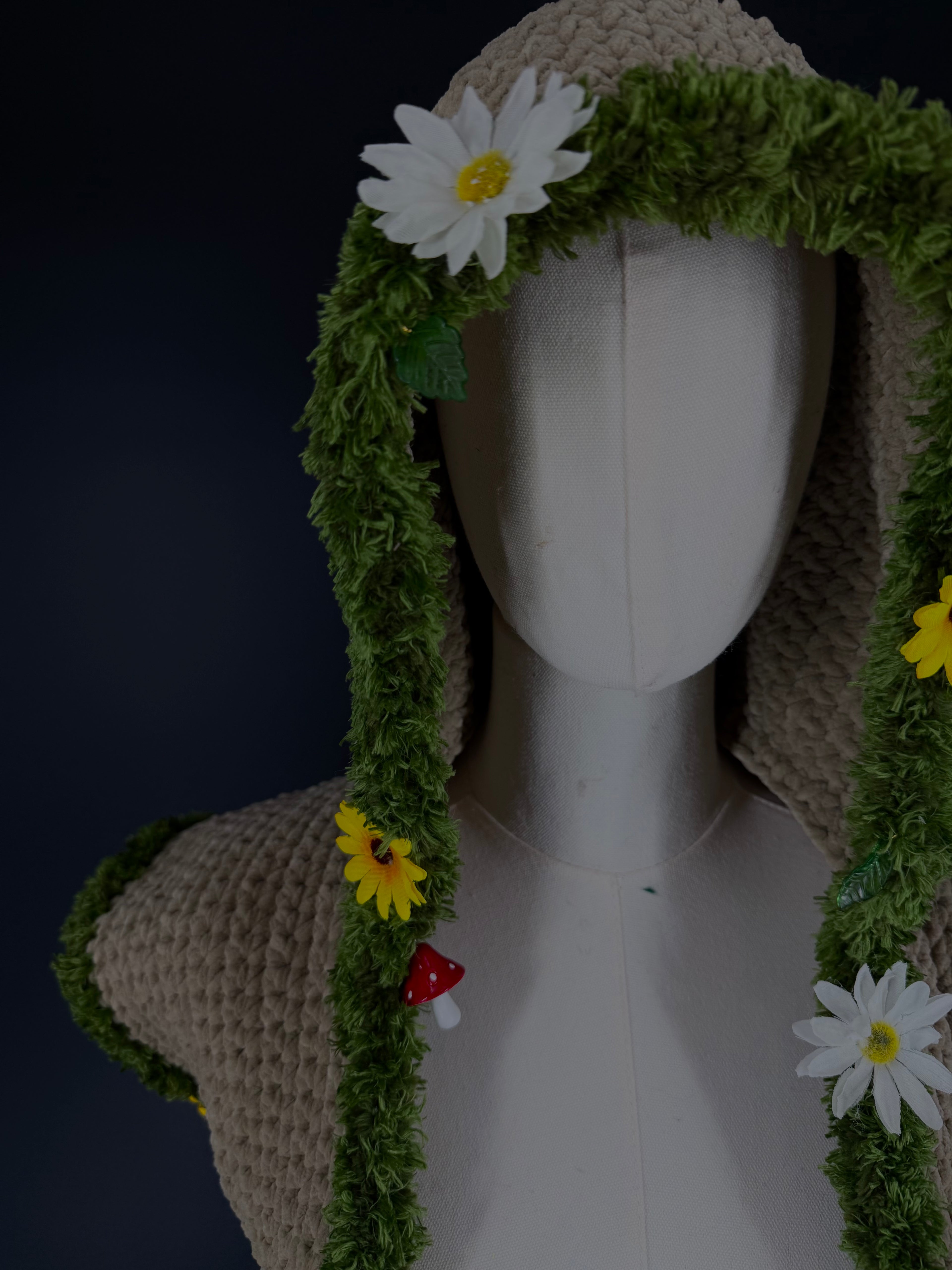 Hooded cardigan