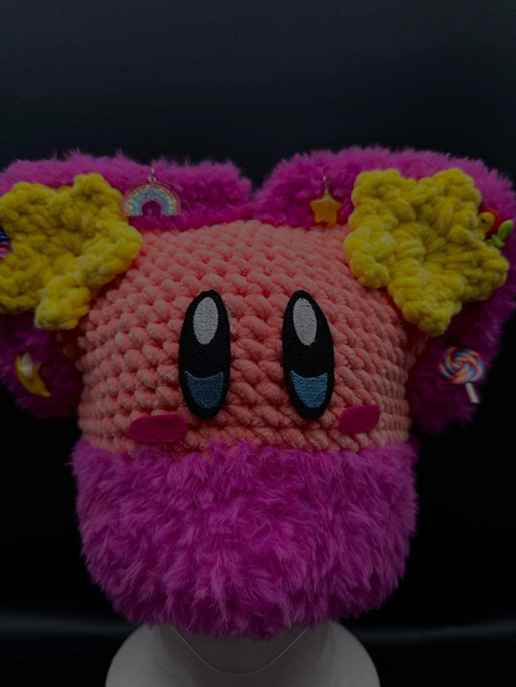 Kirby cat beanie