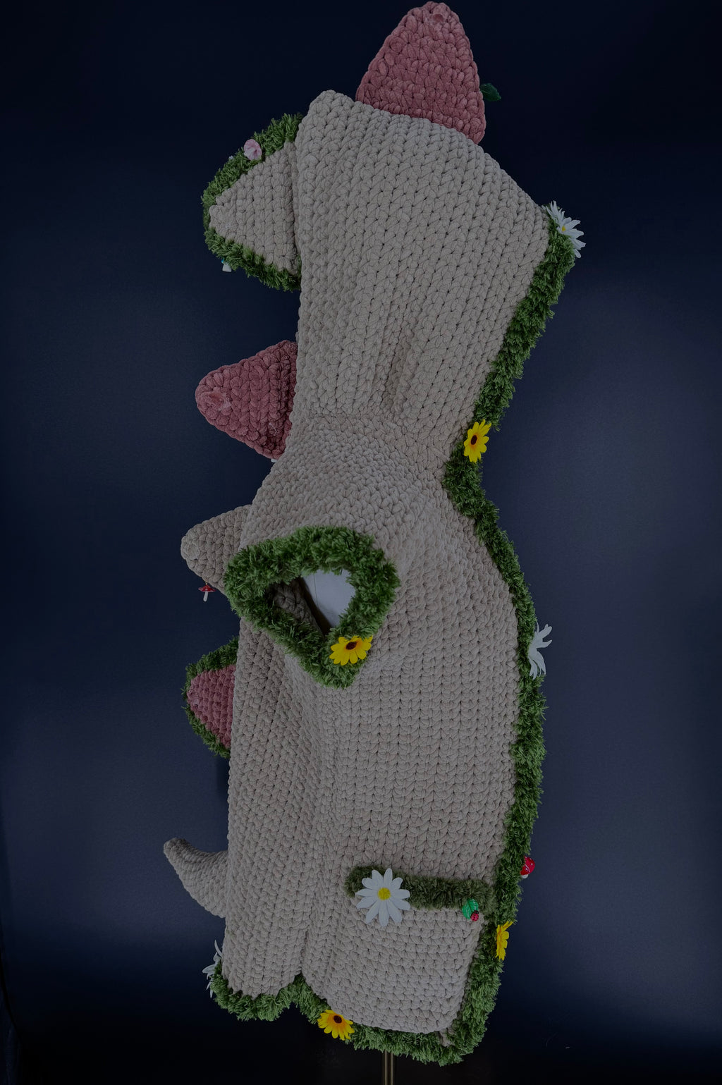 Hooded cardigan