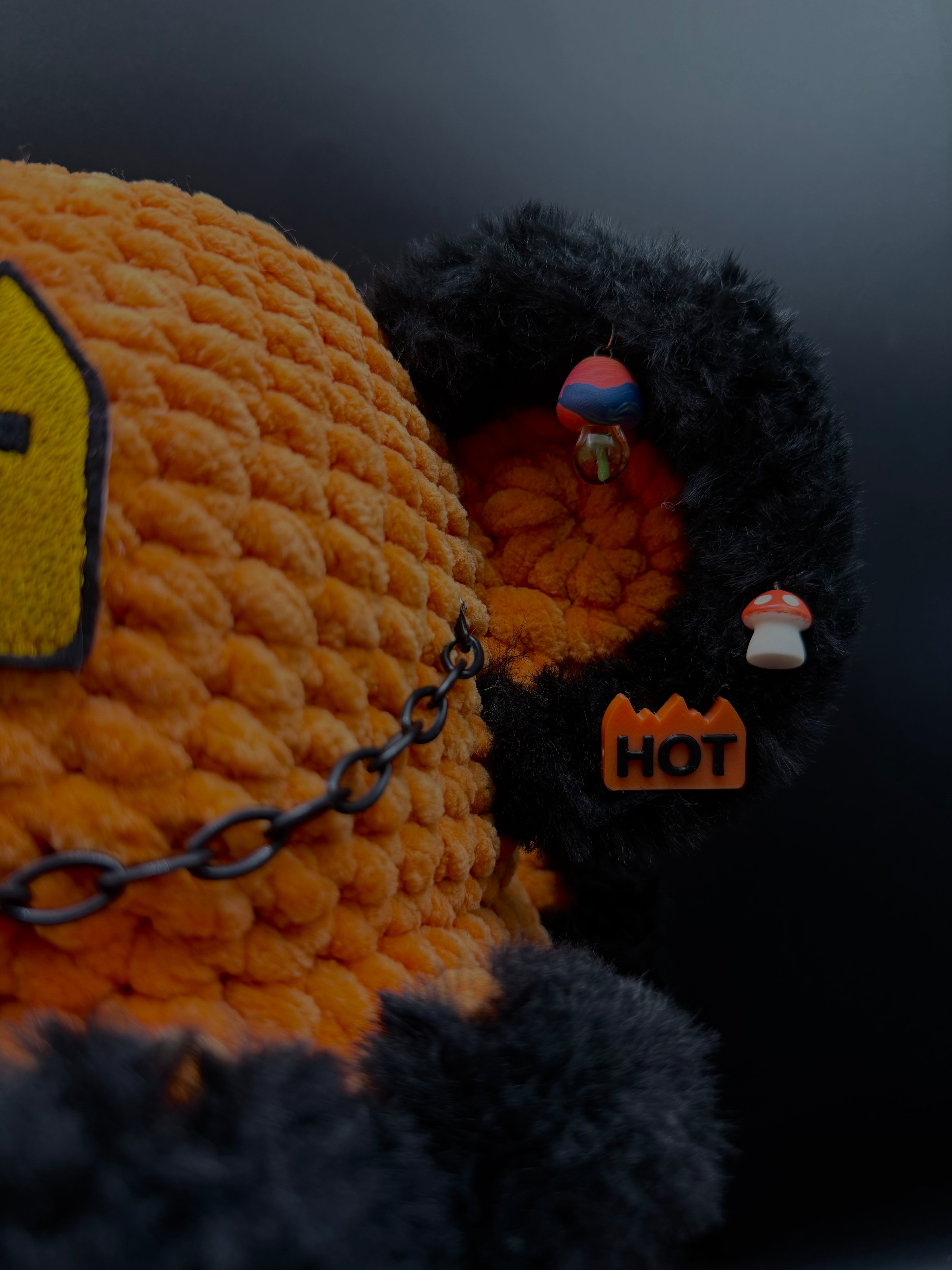 Hot sticker bucket hat